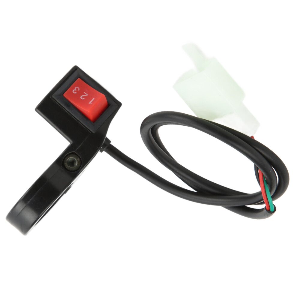 22Mm 3 Speed Handlebar Control Switch For Electric Bicycle Offroad Motorcycle Modification 9451321732148