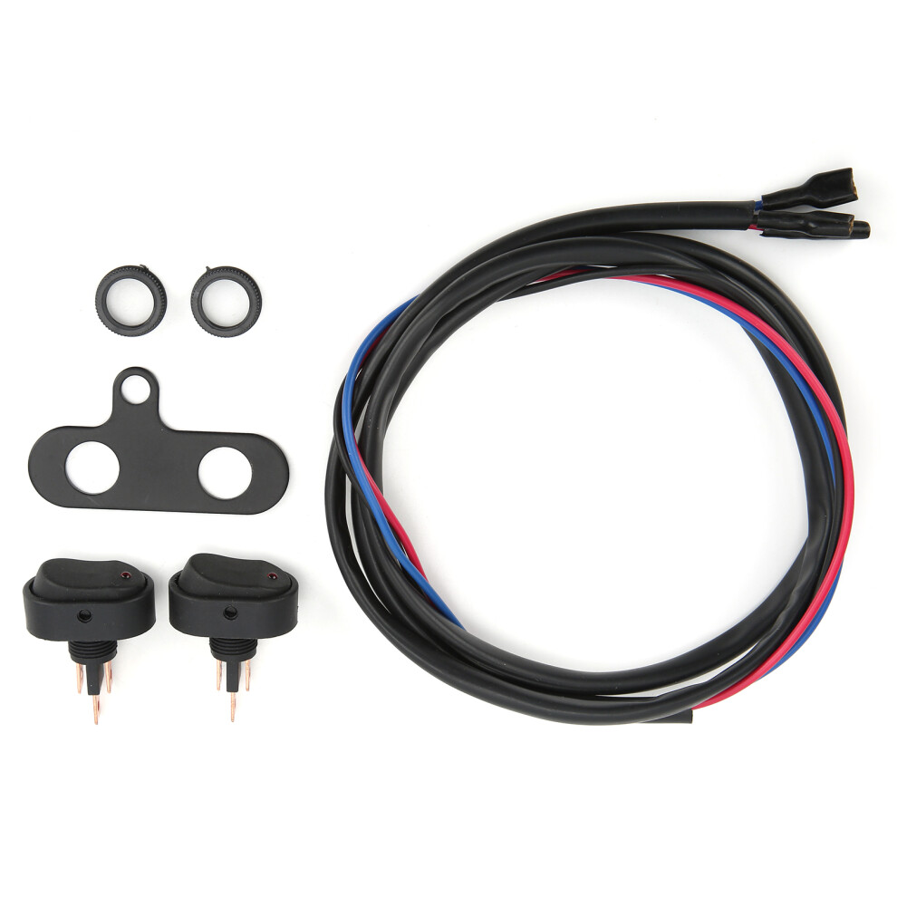 3Pins Spst Led On Off Rocker Toggle Switch 12V 30A Indicator Waterproof For Motorcycles Cars Boats Head Fog Lights Red 5091321732119