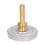 Termómetro de dial de 63 mm 0-120C para barbacoa acero inoxidable 12