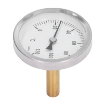 Termómetro de dial de 63 mm 0-120C para barbacoa acero inoxidable