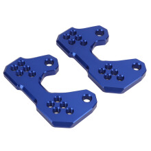 2 pezzi blu alluminio CNC supporto posteriore per cambio MT25