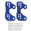 2 pezzi blu alluminio CNC supporto posteriore per cambio MT25 12