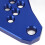 2 pezzi blu alluminio CNC supporto posteriore per cambio MT25 6