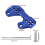 2 pezzi blu alluminio CNC supporto posteriore per cambio MT25 4