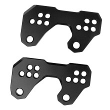 Pedana del passeggero in alluminio lavorato CNC e staffa del cambio per YZF R3 MT25 MT03
