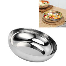 Cuenco de acero inoxidable 304 6.524cm 2.69.4in plateado