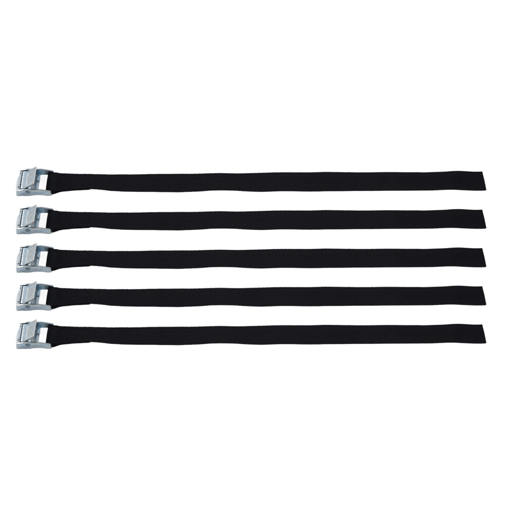 10Pcs Tie Down Strap Zinc Alloy Press Buckle Dirt Resistant Nylon Lashing Belt For Goods Luggage 5051321732687
