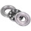 10 pezzi di cuscinetto a sfere di spinta 51200-51204 10x26x11mm 10