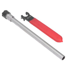 Lange CNC-Fräsverlängerungsstange 150 mm, Stahlcollet-Halter mit 17 mm Spannbereich