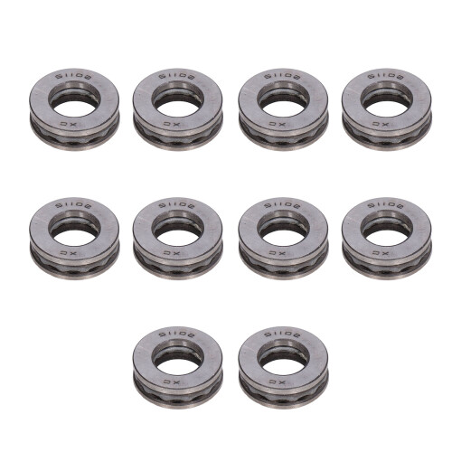 Kit di 10 cuscinetti a sfere di spinta 51100-51105, 9-11 mm 1