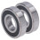 2 pezzi cuscinetto sigillato in gomma 6308 40x90x23 mm acciaio 1