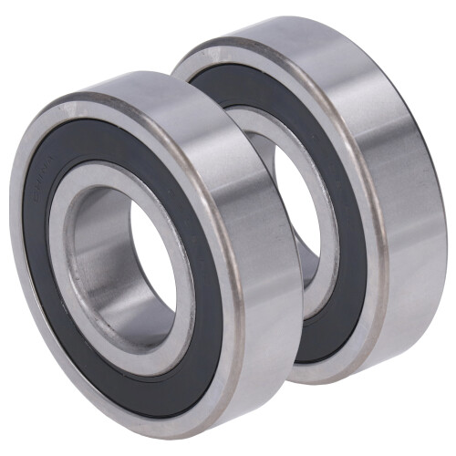 2 pezzi cuscinetto sigillato in gomma 6308 40x90x23 mm acciaio