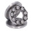 10 pezzi cuscinetti a sfere assiali 51100 10x24x9mm Metallo 15