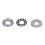 10 pezzi cuscinetti a sfere assiali 51100 10x24x9mm Metallo 8