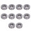 10 pezzi cuscinetti a sfere assiali 51101 12x26x9mm metallo 2