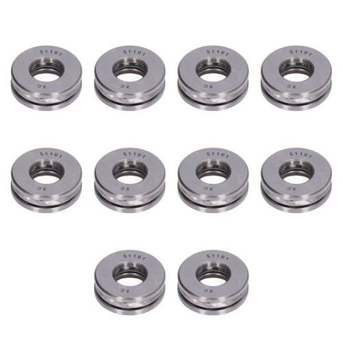10 pezzi cuscinetti a sfere assiali 51101 12x26x9mm metallo 1