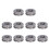 10 pezzi cuscinetti a sfere assiali 51101 12x26x9mm metallo 15