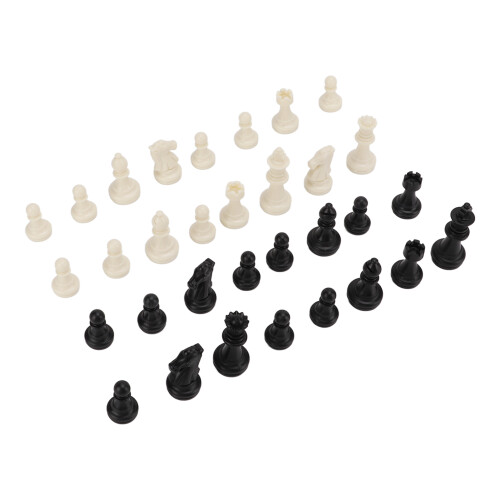 Pezzi degli scacchi PS Mini Set Re 49mm Nero/Bianco 1