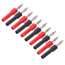 5Set J.20025 Conector banana 4mm M-2mm F Adaptador, 30V