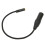 Cable XLR macho a hembra de 3,5 mm 0,3 m nylon negro 16