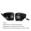 Luce indicatrice dello specchio laterale da 12V S-Max C-Max giallo 3