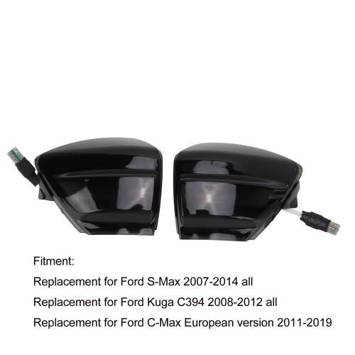 Luce indicatrice dello specchio laterale da 12V S-Max C-Max giallo 2