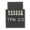 Módulo de Seguridad de Encriptación TPM 2.0 Negro SPI de 12 pines 1