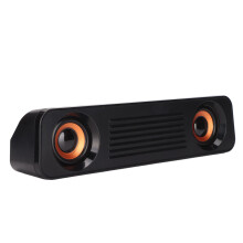 Subwoofer stereo cablato HiFi, alimentazione USB, altoparlante da tavolo portatile, 3,5 mm, per TV e PC
