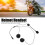 Motorradhelm Bluetooth-Headset 5.0 500mAh Wasserdicht 6