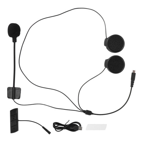 Motorradhelm Bluetooth-Headset 5.0 500mAh Wasserdicht 1