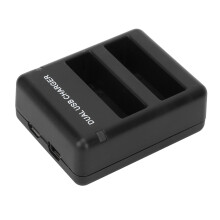 Doppel-Ladegerät für AHDBT401 Akku 1600mAh, 3,8V, tragbar