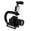 Handheld Video Camera Stabilizer with LED Light Microphone Portable U Shape Camera Stabilizer 12