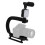 Handheld Video Camera Stabilizer with LED Light Microphone Portable U Shape Camera Stabilizer 1