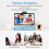 1080P USB webcam 70x50x44mm microfono integrato PlugNPlay 4