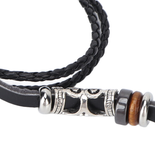 Correa de cuero para reloj para Honor 5/4 Negro - 26 g 2