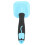 Pettine a spilli per gatto - Indolore 15,6 x 6 cm - Blu 15