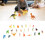 24 pezzi di figurine di dinosauri - set in plastica realistico 14