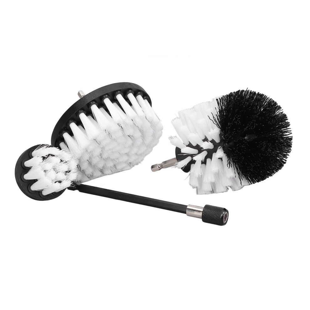 4Pcs Drill Brush Car Detailing Kit With Extend Attachment Power Scrubber Set For Cleaning 4961321740074