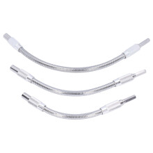 Ensemble de 3 pièces d'extensions flexibles pour mèches de perceuse 1/4 po porte-arbre universel kit