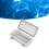 Boîte étanche IP67 100x200x70mm boîtier gris 5