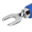 10 piezas de conectores de cable tipo U azul 4 mm 36 A aislados 8