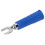10 piezas de conectores de cable tipo U azul 4 mm 36 A aislados 9