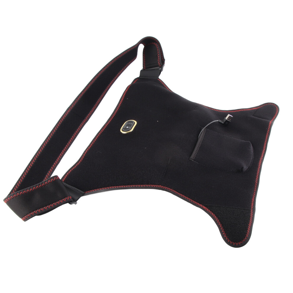 Heating Hip Wrap Brace 3 Vibration Modes Adjustable Pain Relief Thigh Hot Compress Brace 5V