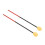 Maillets de marimba fibre de carbone fil de coton jaune 2