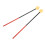 Maillets de marimba fibre de carbone fil de coton jaune 16