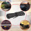 Cavo da verricello per rimorchio 15m/50ft Nero 6 mm 7800 libbre 7