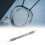 Badminton Racket Threading Tool Racket Eyelets Grommets Nail Cone Tool Double Headed for Sports Silver 11