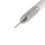 Badminton Racket Threading Tool Racket Eyelets Grommets Nail Cone Tool Double Headed for Sports Silver 4