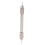 Badminton Racket Threading Tool Racket Eyelets Grommets Nail Cone Tool Double Headed for Sports Silver 9