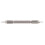 Badminton Racket Threading Tool Racket Eyelets Grommets Nail Cone Tool Double Headed for Sports Silver 16